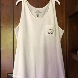 Ivory Ella Flamingo Tank Top